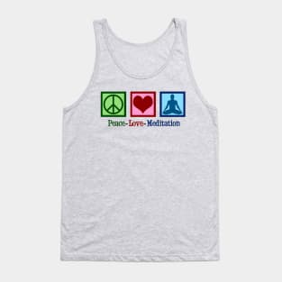 Peace Love Meditation Tank Top